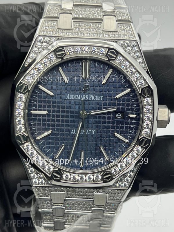 Фото 3 - Audemars Piguet Royal Oak 41mm Diamond Blue