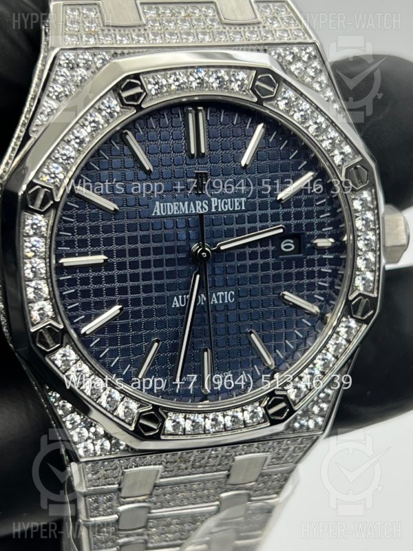 Фото 4 - Audemars Piguet Royal Oak 41mm Diamond Blue