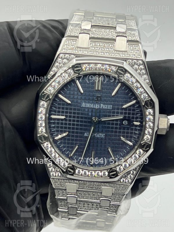 Фото 7 - Audemars Piguet Royal Oak 41mm Diamond Blue