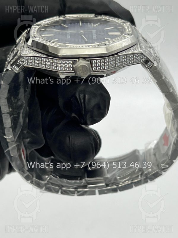 Фото 14 - Audemars Piguet Royal Oak 41mm Diamond Blue
