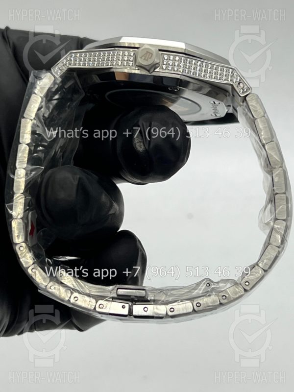 Фото 15 - Audemars Piguet Royal Oak 41mm Diamond Blue