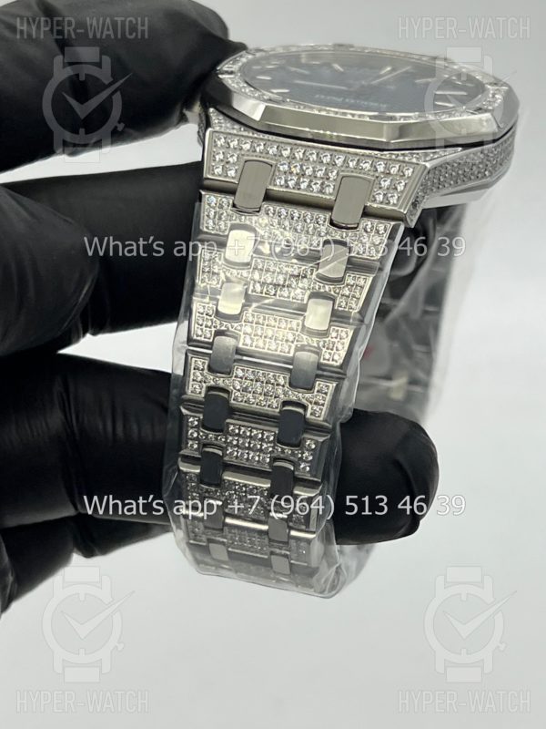 Фото 16 - Audemars Piguet Royal Oak 41mm Diamond Blue