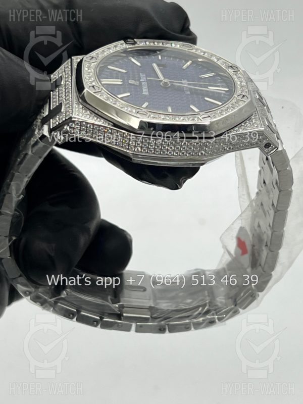 Фото 17 - Audemars Piguet Royal Oak 41mm Diamond Blue