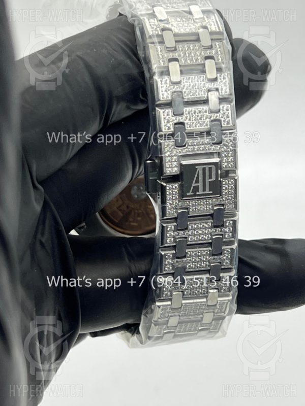 Фото 20 - Audemars Piguet Royal Oak 41mm Diamond Blue