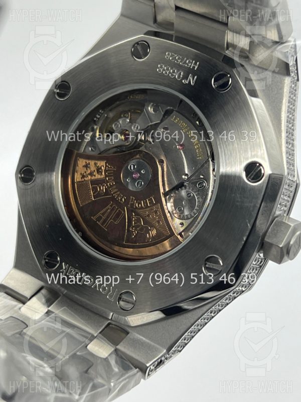 Фото 21 - Audemars Piguet Royal Oak 41mm Diamond Blue