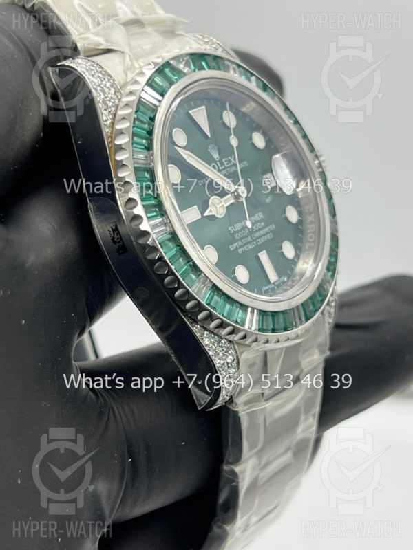 Товар Rolex Submariner 40mm Diamond Green 116619 Фото 8 - Rolex Submariner 40mm Diamond Green 116619