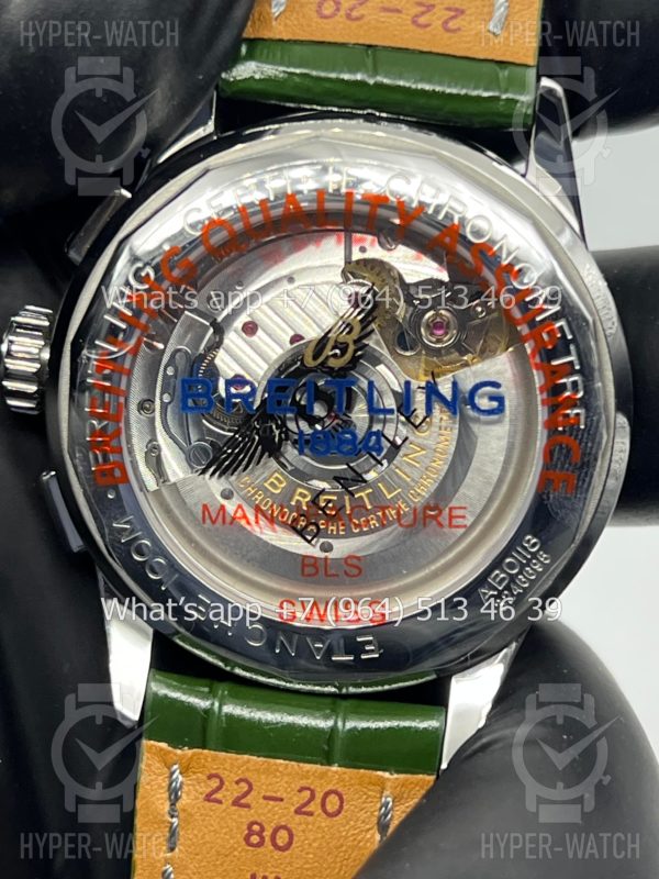 Фото 17 - Breitling Premier B01 42mm Bentley Green
