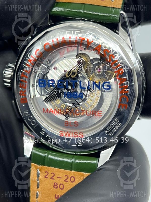 Фото 18 - Breitling Premier B01 42mm Bentley Green