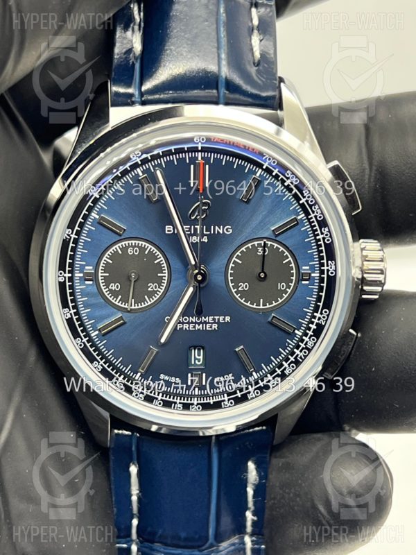 Товар Breitling Premier B01 42mm AB0118A61C1P2 Bentley Blue Фото 5 - Breitling Premier B01 42mm AB0118A61C1P2 Bentley Blue