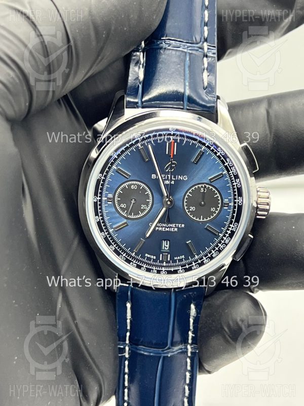 Товар Breitling Premier B01 42mm AB0118A61C1P2 Bentley Blue Фото 7 - Breitling Premier B01 42mm AB0118A61C1P2 Bentley Blue