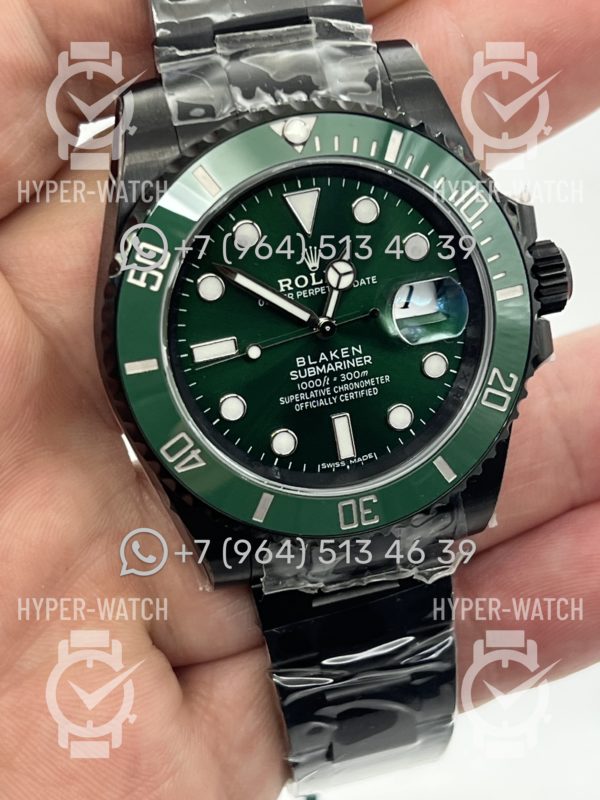 Товар Rolex Submariner 40mm Blaken Green 116610 Фото 6 - Rolex Submariner 40mm Blaken Green 116610