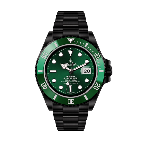 Товар Rolex Submariner 40mm Blaken Green 116610 Фото 1 - Rolex Submariner 40mm Blaken Green 116610