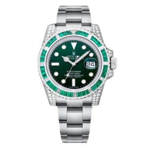 Фото 64 - Rolex Submariner 40mm Diamond Green 116619