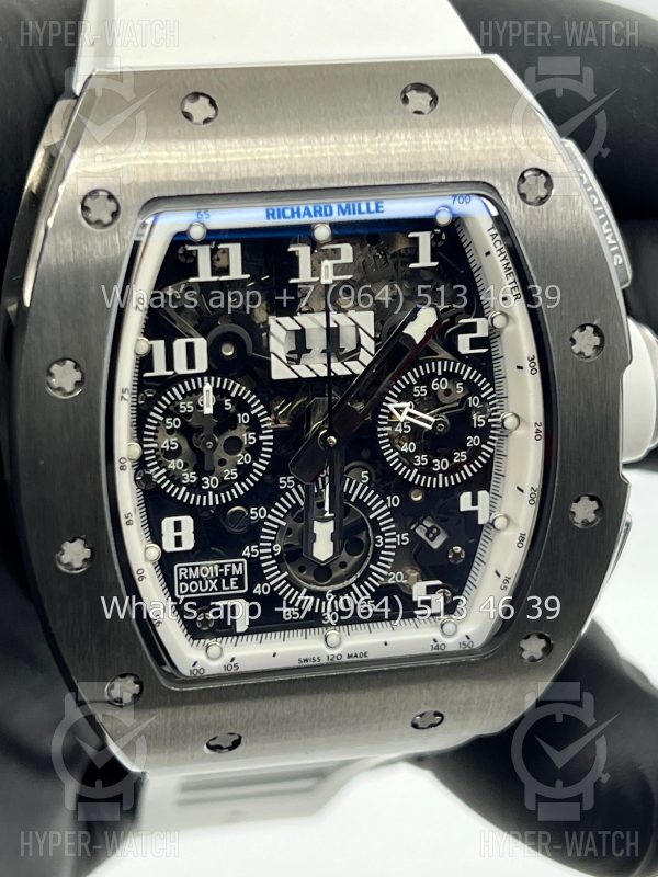 Товар Richard Mille RM 011-FM Steel White Фото 2 - Richard Mille RM 011-FM Steel White