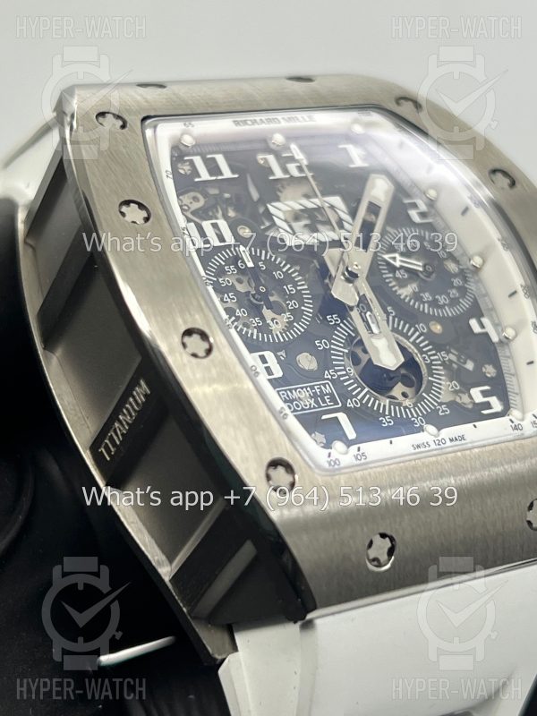 Товар Richard Mille RM 011-FM Steel White Фото 5 - Richard Mille RM 011-FM Steel White