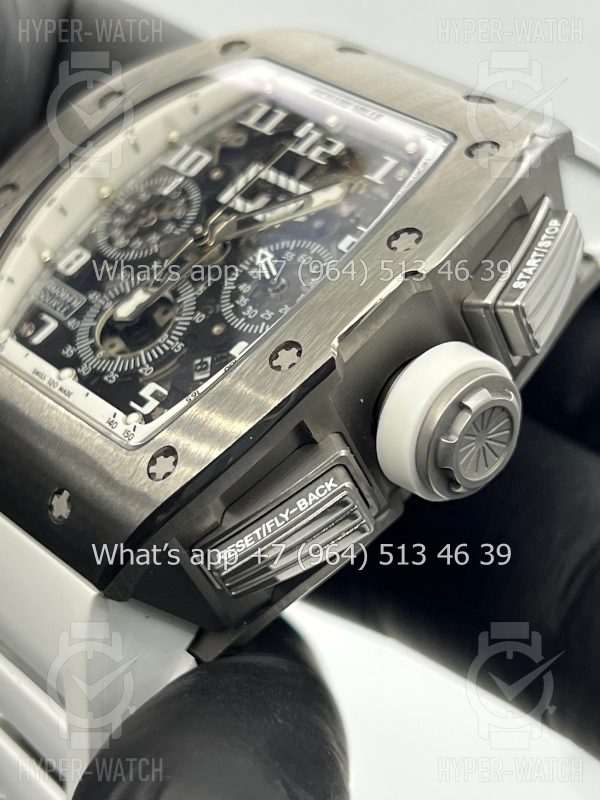 Товар Richard Mille RM 011-FM Steel White Фото 6 - Richard Mille RM 011-FM Steel White