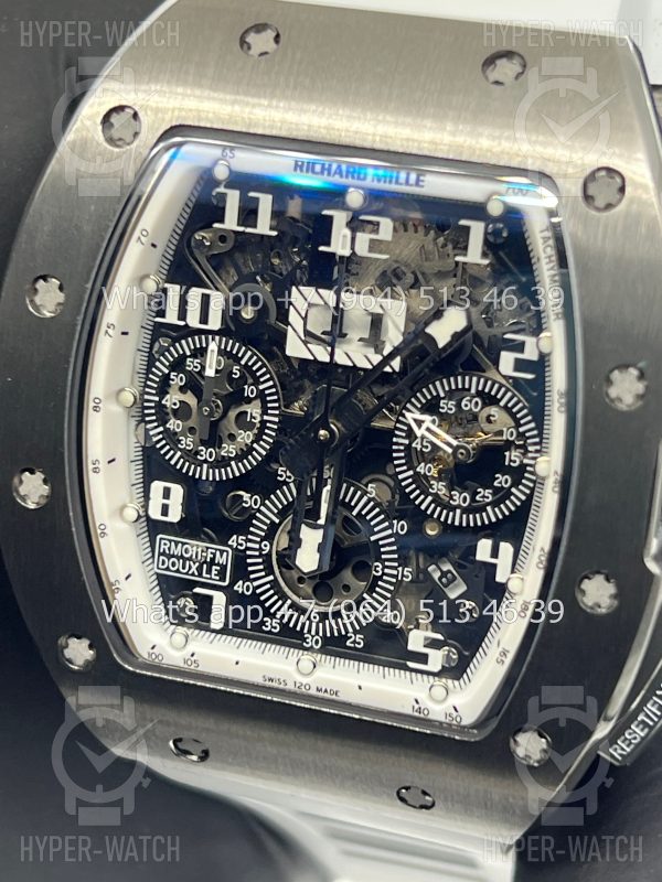 Товар Richard Mille RM 011-FM Steel White Фото 8 - Richard Mille RM 011-FM Steel White