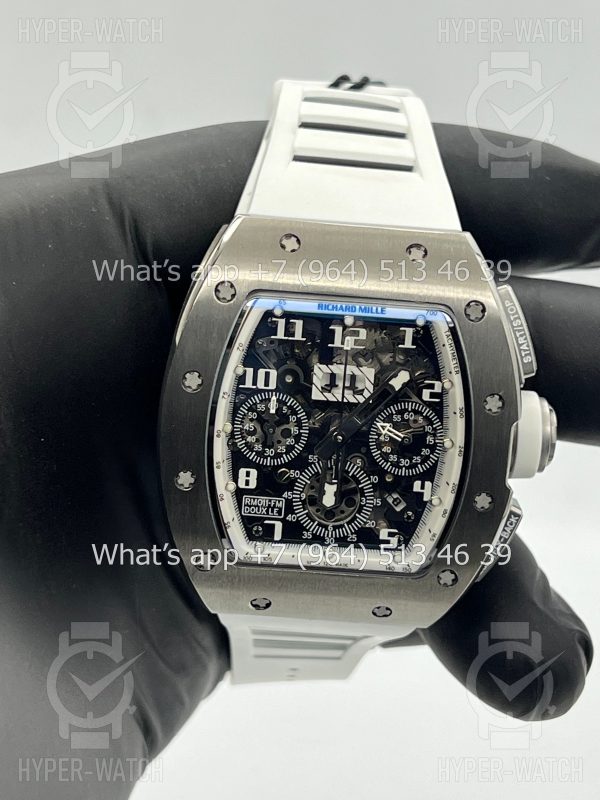 Товар Richard Mille RM 011-FM Steel White Фото 10 - Richard Mille RM 011-FM Steel White