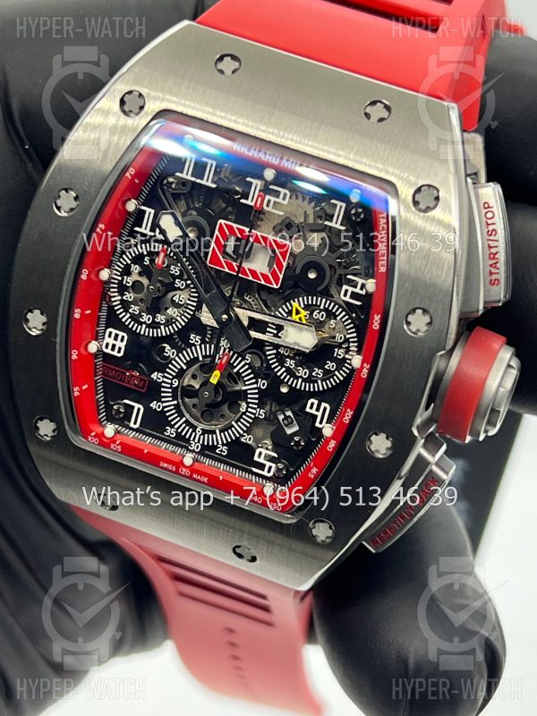 Товар Richard Mille RM 011-FM Steel Red Фото 9 - Richard Mille RM 011-FM Steel Red