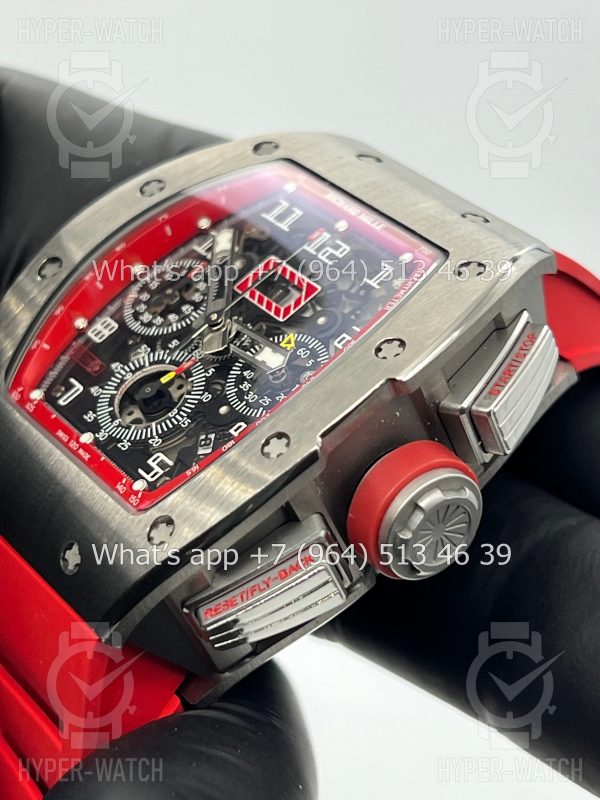 Товар Richard Mille RM 011-FM Steel Red Фото 4 - Richard Mille RM 011-FM Steel Red