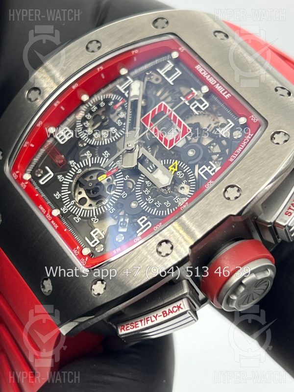 Товар Richard Mille RM 011-FM Steel Red Фото 7 - Richard Mille RM 011-FM Steel Red