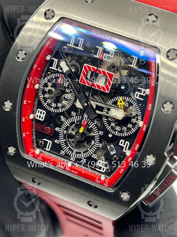 Товар Richard Mille RM 011-FM Steel Red Фото 3 - Richard Mille RM 011-FM Steel Red