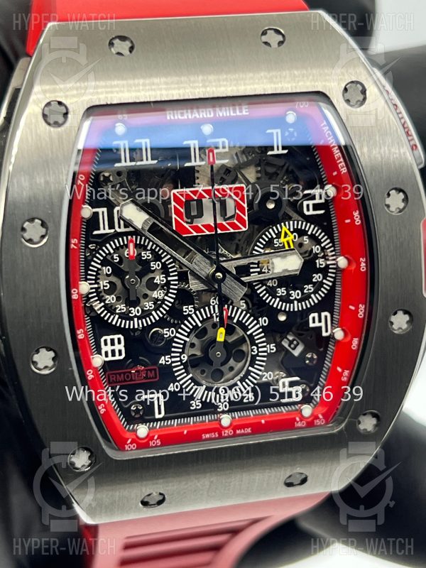 Товар Richard Mille RM 011-FM Steel Red Фото 5 - Richard Mille RM 011-FM Steel Red