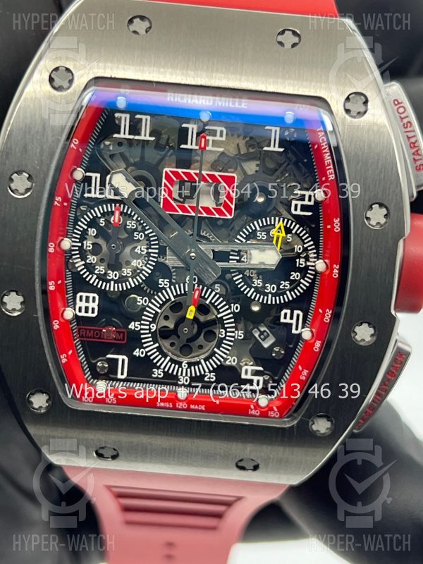 Товар Richard Mille RM 011-FM Steel Red Фото 6 - Richard Mille RM 011-FM Steel Red