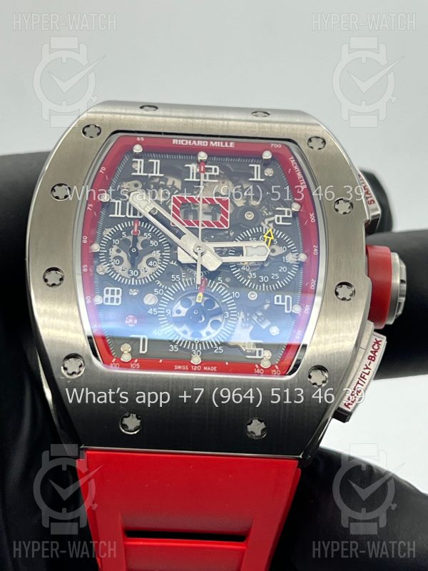 Товар Richard Mille RM 011-FM Steel Red Фото 8 - Richard Mille RM 011-FM Steel Red
