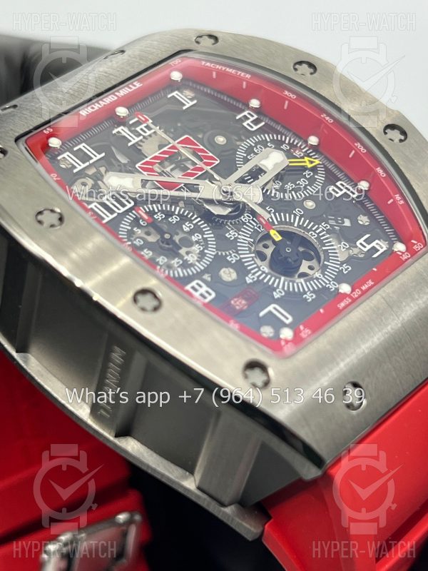 Товар Richard Mille RM 011-FM Steel Red Фото 14 - Richard Mille RM 011-FM Steel Red