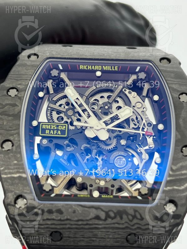 Фото 5 - Richard Mille RM 035-02 Rafa Carbon Black Red V1