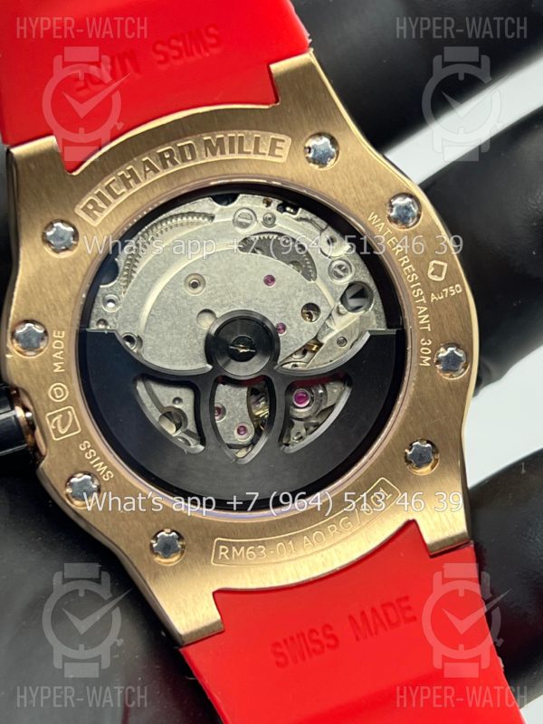 Товар Richard Mille RM 63-01 Dizzy Hands Red Фото 14 - Richard Mille RM 63-01 Dizzy Hands Red