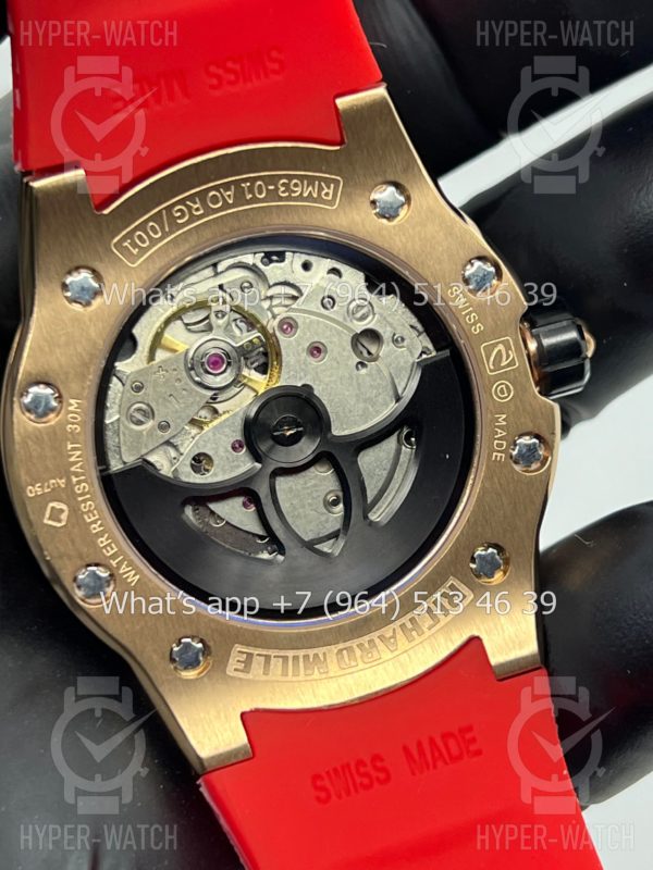 Товар Richard Mille RM 63-01 Dizzy Hands Red Фото 15 - Richard Mille RM 63-01 Dizzy Hands Red