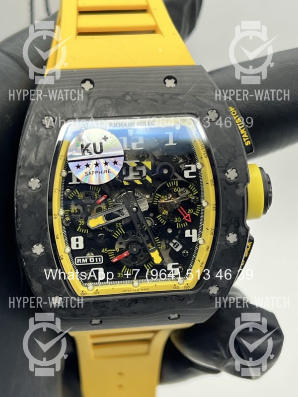 Фото 9 - Richard Mille RM 011-FM Black Yellow
