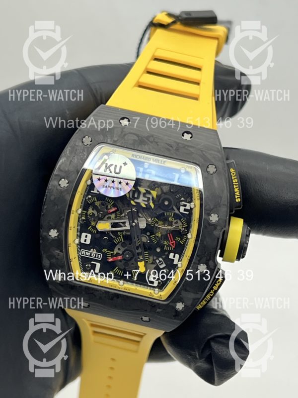 Фото 10 - Richard Mille RM 011-FM Black Yellow