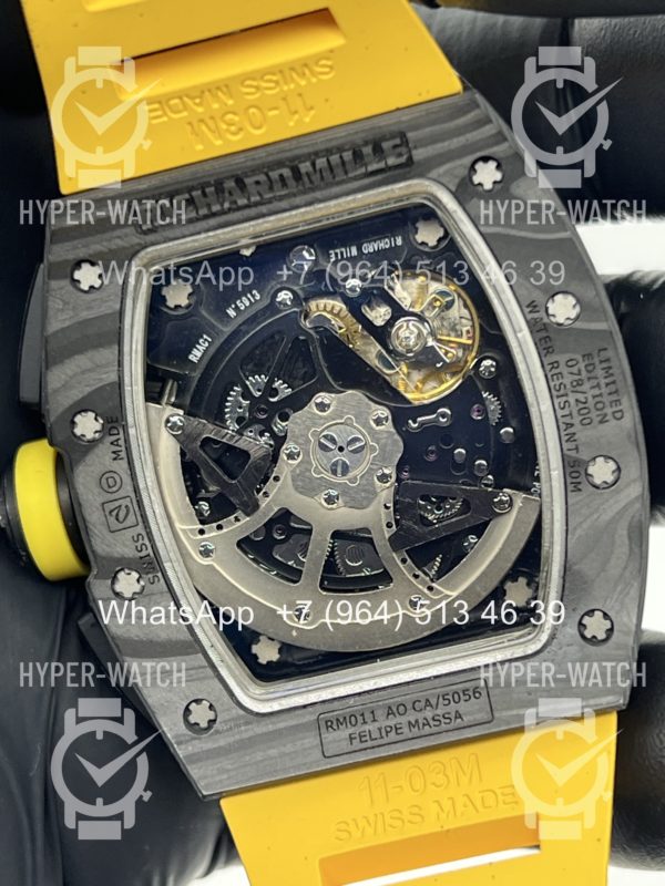 Фото 15 - Richard Mille RM 011-FM Black Yellow