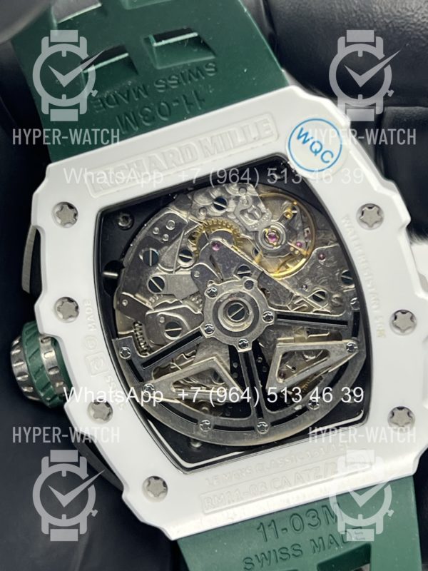 Фото 11 - Richard Mille RM 011-03 White Green