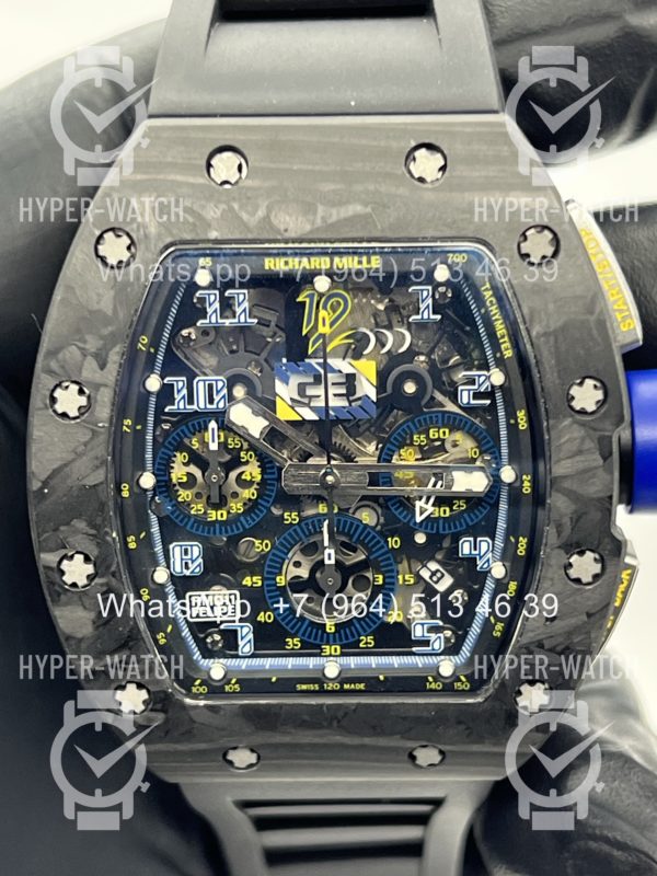 Товар Richard Mille RM 011-FM Carbon Фото 9 - Richard Mille RM 011-FM Carbon