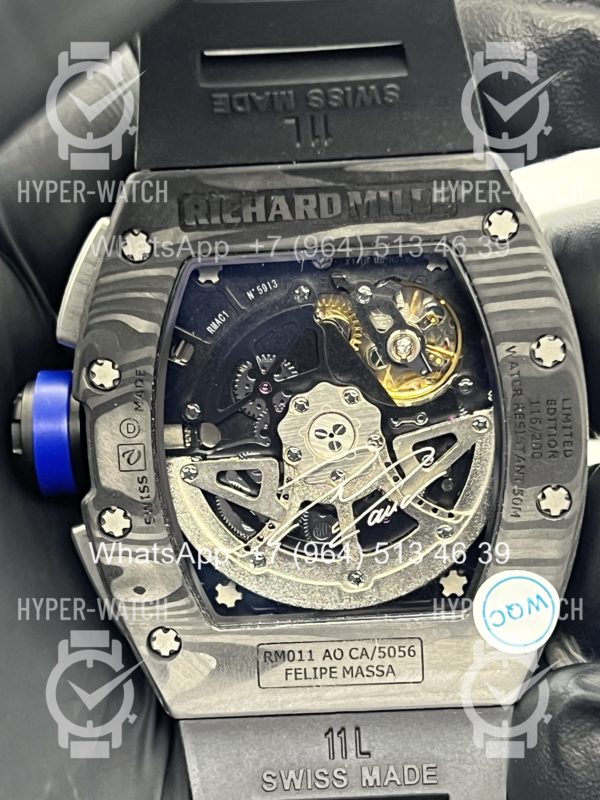 Товар Richard Mille RM 011-FM Carbon Фото 18 - Richard Mille RM 011-FM Carbon
