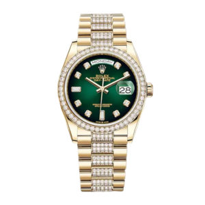 Фото 46 - Rolex Day-Date 36mm 128348RBR-0036 Green