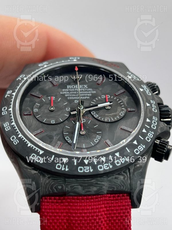 Товар Rolex Cosmograph Daytona Carbon DIW “CARBON RED UNIQUE" Фото 5 - Rolex Cosmograph Daytona Carbon DIW “CARBON RED UNIQUE"