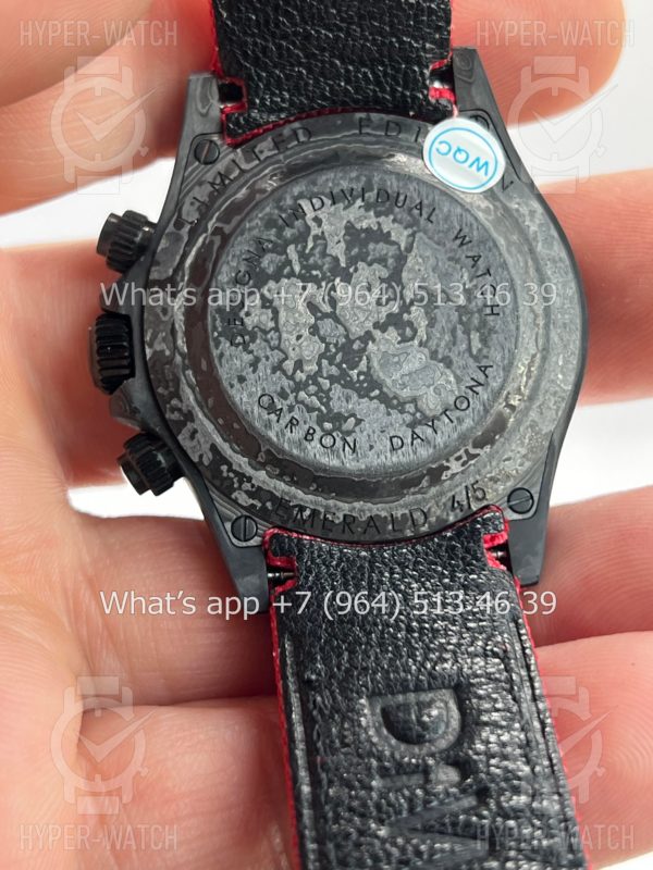 Товар Rolex Cosmograph Daytona Carbon DIW “CARBON RED UNIQUE" Фото 12 - Rolex Cosmograph Daytona Carbon DIW “CARBON RED UNIQUE"