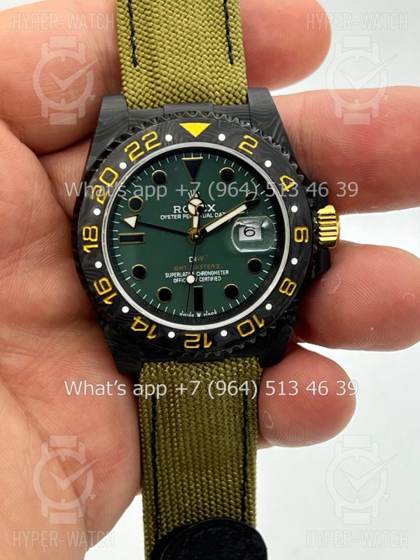 Товар Rolex GMT Master II 40mm Carbon DIW Desert Camo Edition Фото 3 - Rolex GMT Master II 40mm Carbon DIW Desert Camo Edition