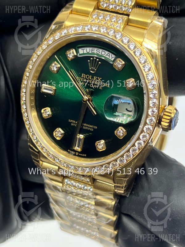 Товар Rolex Day-Date 36mm 128348RBR-0036 Green Фото 5 - Rolex Day-Date 36mm 128348RBR-0036 Green