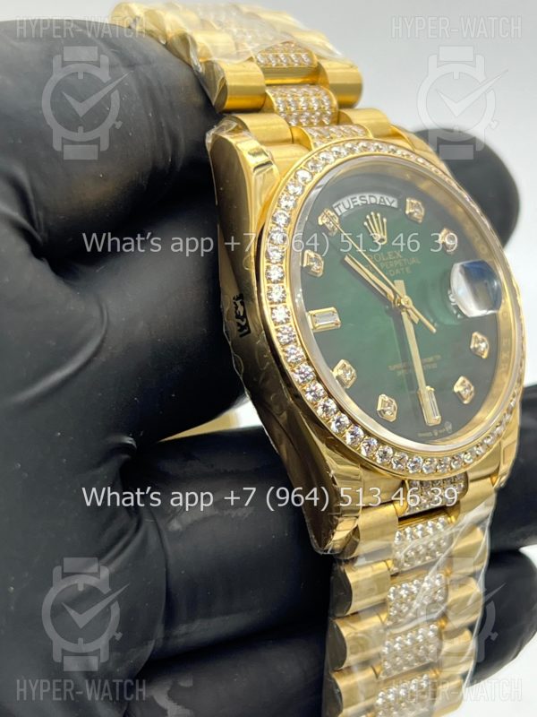 Товар Rolex Day-Date 36mm 128348RBR-0036 Green Фото 7 - Rolex Day-Date 36mm 128348RBR-0036 Green