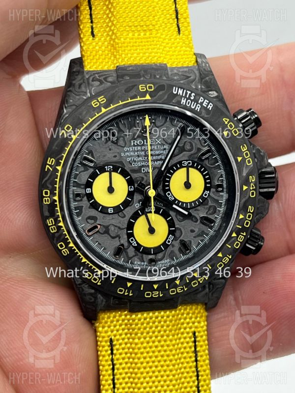 Товар Rolex Cosmograph Daytona Carbon DIW “ALL CARBON LEMON EDITION" Фото 2 - Rolex Cosmograph Daytona Carbon DIW “ALL CARBON LEMON EDITION"