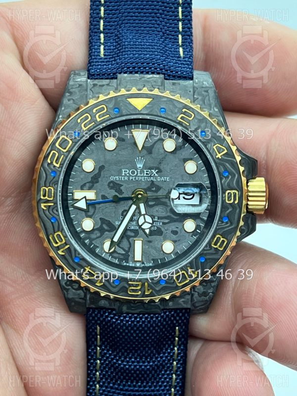Товар Rolex GMT Master II 40mm Carbon DIW Golden Sail Фото 2 - Rolex GMT Master II 40mm Carbon DIW Golden Sail