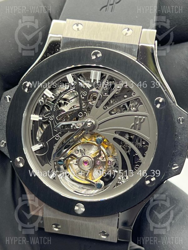 Товар Hublot Big Bang Tourbillion Skeleton Steel Фото 3 - Hublot Big Bang Tourbillion Skeleton Steel
