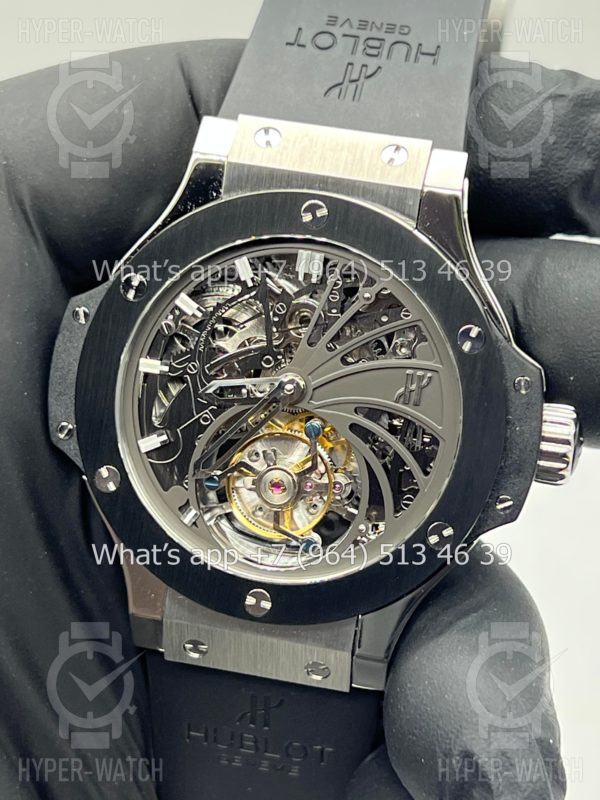 Товар Hublot Big Bang Tourbillion Skeleton Steel Фото 6 - Hublot Big Bang Tourbillion Skeleton Steel
