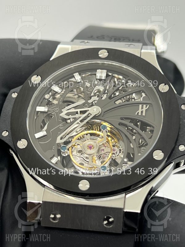 Товар Hublot Big Bang Tourbillion Skeleton Steel Фото 7 - Hublot Big Bang Tourbillion Skeleton Steel